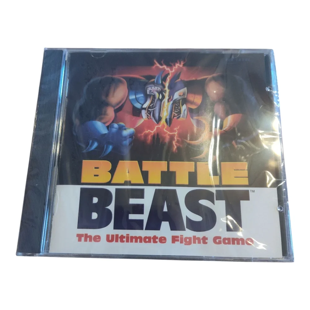 Battle Beast The Ultimate Fight PC CD ROM Game 1995 Sealed CD
